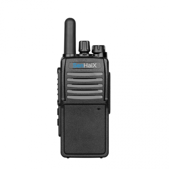 práctico walkie talkie de la red pública 