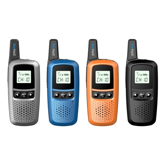 mini walkie talkie práctico 